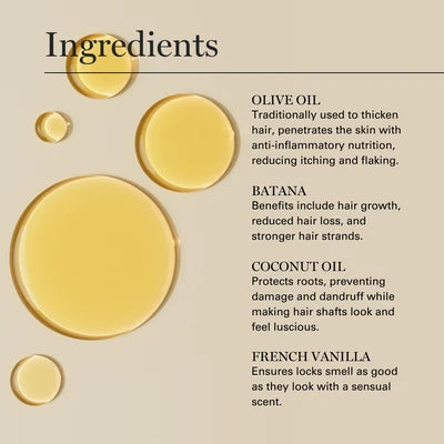 Dr. Sebi's Hair Food Oil – Scalp & Hair Nourishment 4oz