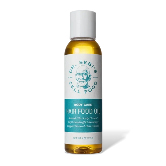 Dr. Sebi's Hair Food Oil – Scalp & Hair Nourishment 4oz