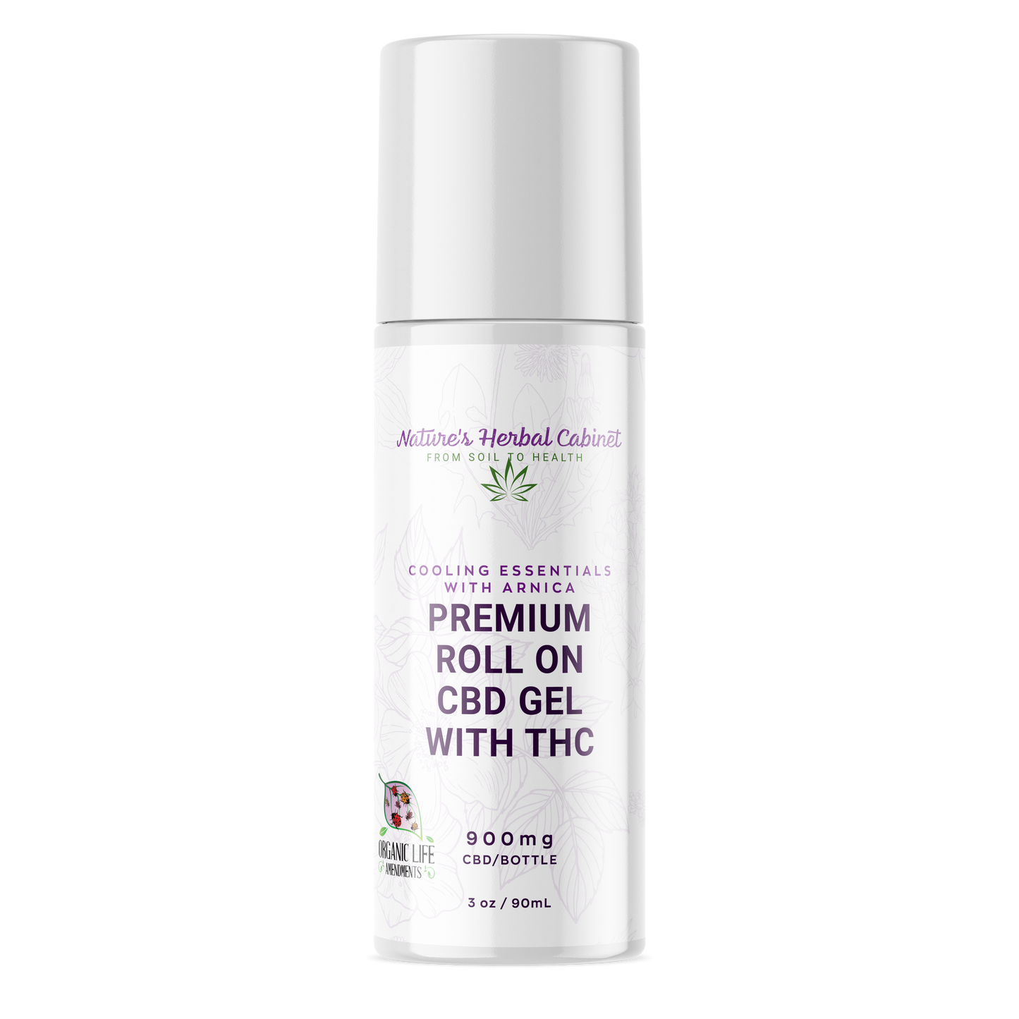 Premium THC Roll-On Gel with Arnica
