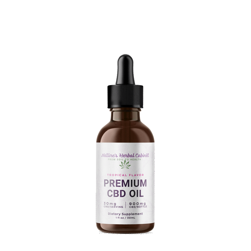 Full Spectrum CBD Tincture - Tropical Flavor