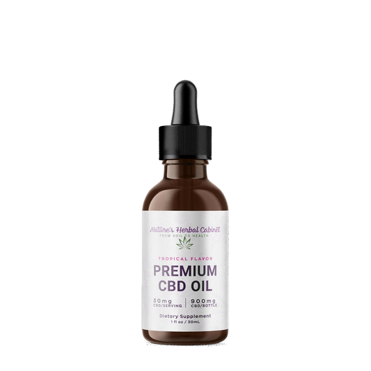 Full Spectrum CBD Tincture - Tropical Flavor