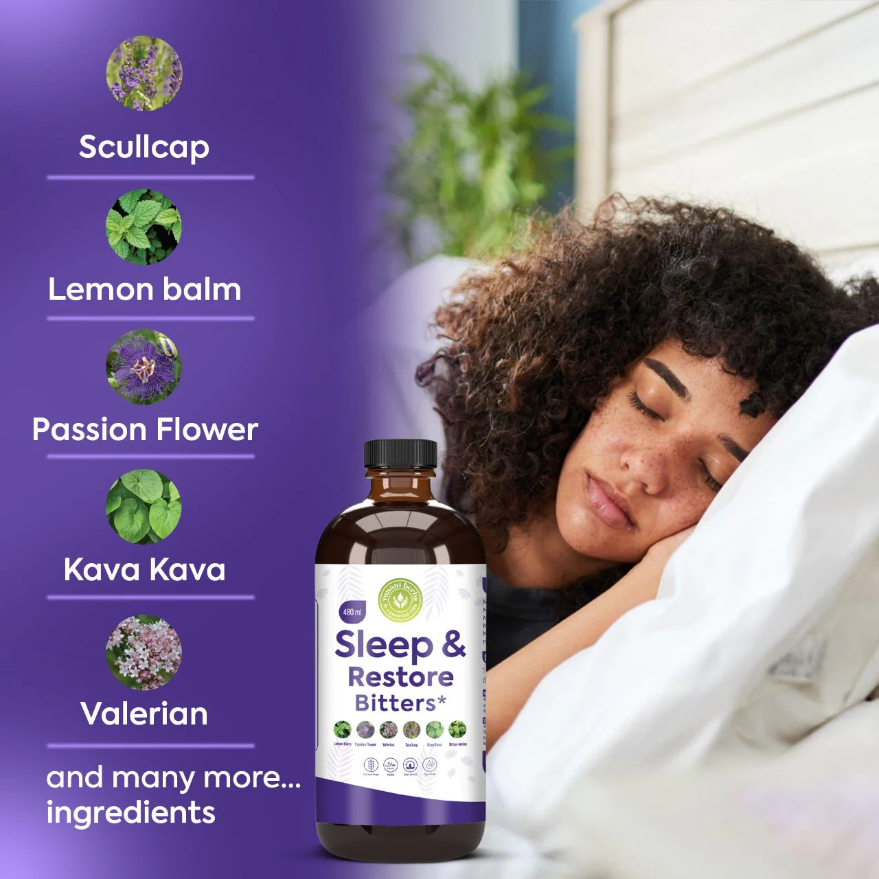 Sleep & Restore Living Bitters - 16oz