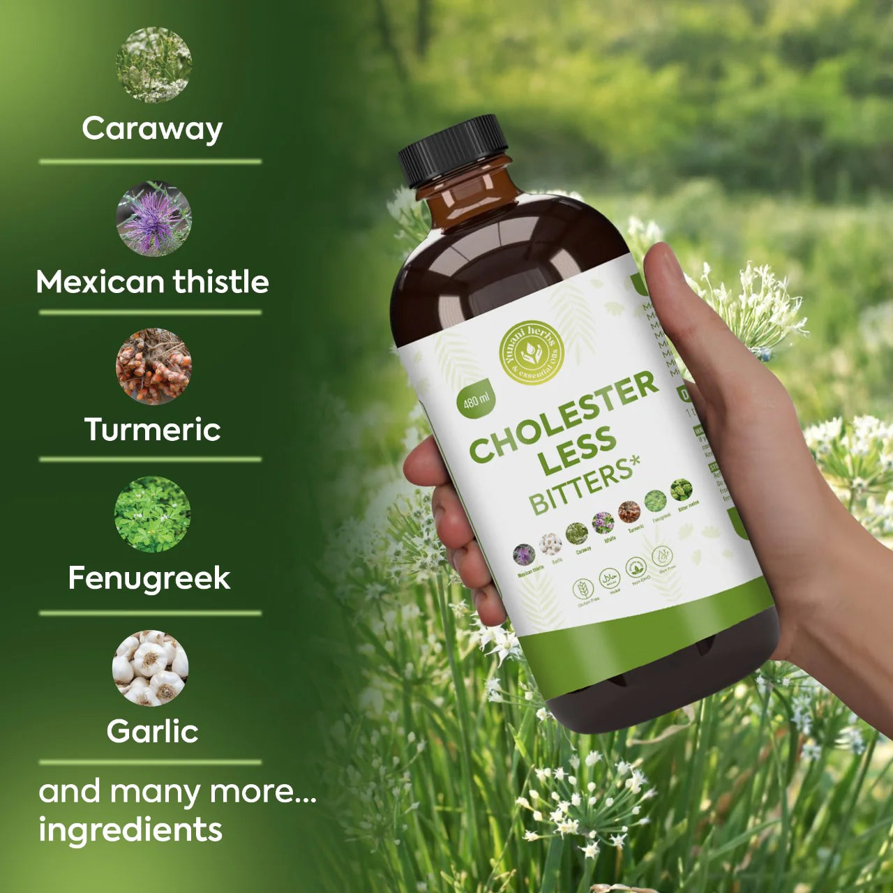 Cholester-Less Living Bitters - 16oz