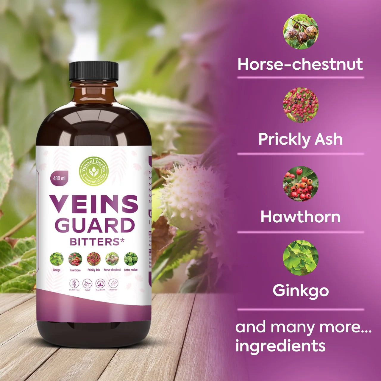 Veins Guard Living Bitters - 16oz